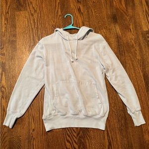 Oversized Light Blue Hoodie